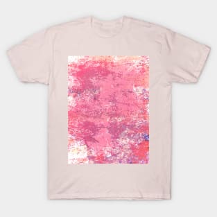 Pink grunge textures T-Shirt